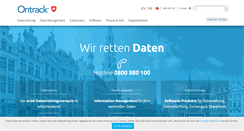 Desktop Screenshot of datenrettung.ch